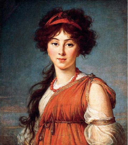 elisabeth vigee-lebrun Varvara Ivanovna Narishkine, nee Ladomirsky